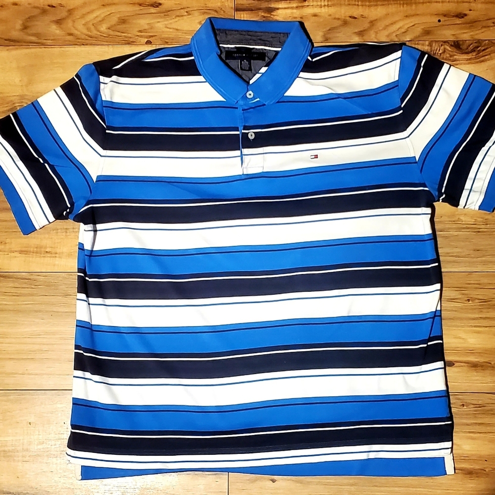 Tommy Hilfinger Horizantal stripe polo